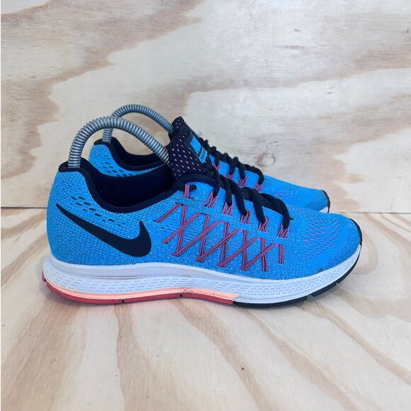 Nike - Air Zoom Pegasus 32 - Running Shoes - Blue - Women's - 7.5 -749344-408 - Picture 1 of 9